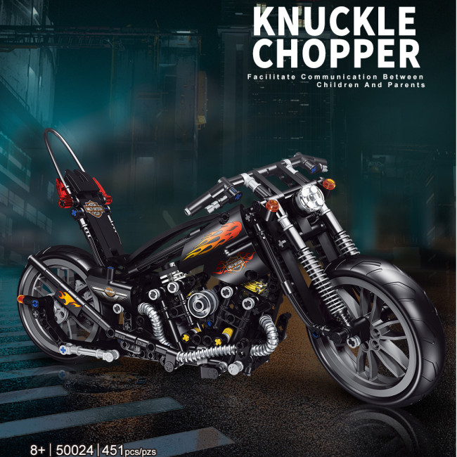 Puzzle Three-Dimensional Motorcycle Locomotive Model Adult Difficult Model