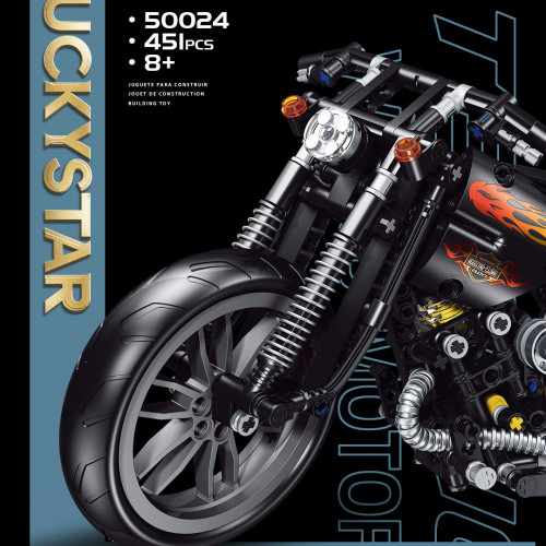 Puzzle Three-Dimensional Motorcycle Locomotive Model Adult Difficult Model