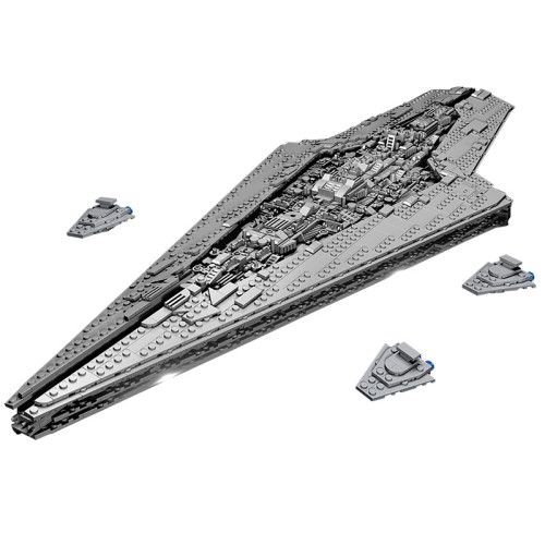 Star Destroyer Small Particle Difficulty Assembling Building Blocks Toy Gift