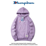 Champion Hooded Sweater Autumn and Winter Loose Embroidered Long-Sleeved T-shirt Men