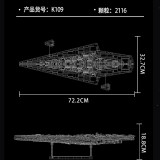 Star Destroyer Small Particle Difficulty Assembling Building Blocks Toy Gift
