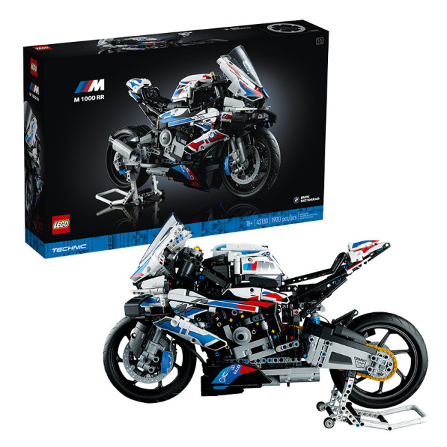 LEGO Technology Machinery Group New BMW Motorcycle M1000 RR Building Blocks