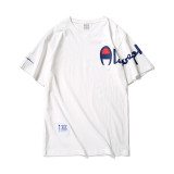 Champion Summer Crew Neck Short Sleeve T-Shirt Embroidered Men's