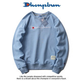 2021 Autumn and Winter New Champion Classic Embroidered Round Neck Pullover Sweater