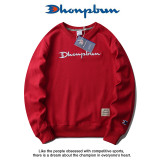 2021 Autumn and Winter New Champion Classic Embroidered Round Neck Pullover Sweater