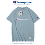 New Embroidered Champion Cotton Men's Short Sleeve T-Shirt