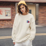 Fall/Winter 2022 Lazy Wind Loose Lamb Wool Long Sleeve Jacket