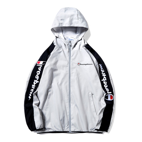 New Windproof Hooded Jacket Spring and Autumn Tide Casual Top Jacket Men