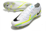 Nike High/Low Phantom GT2 Waterproof White Green Full Knit FG Football Boots