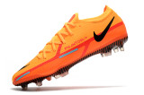 Nike Phantom GT2 Hi-Lo Orange Waterproof Full Knit FG Football Boots