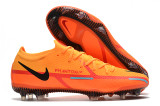 Nike Phantom GT2 Hi-Lo Orange Waterproof Full Knit FG Football Boots