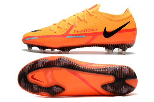 Nike Phantom GT2 Hi-Lo Orange Waterproof Full Knit FG Football Boots