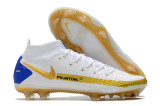 Nike Phantom GT high top waterproof full knitted white orchid original sole FG football boots