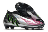 Adidas Falcon 22+ Silver Black Blade Series Full Knitted Laceless FG Football Boots