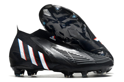 Adidas Falcon 22+ Black and White Blade Series Full Knit Laceless FG Football Boots