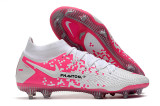 Nike Phantom GT high top waterproof full knitted white orchid original sole FG football boots