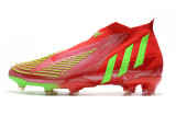Adidas Falcon 22+ Red and Green Blade Series Full Knitted Laceless FG Football Boots
