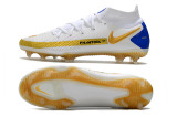 Nike Phantom GT high top waterproof full knitted white orchid original sole FG football boots