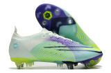 Nike Assassin 14th and a half generation high-top Ronaldo exclusive full knitted waterproof SG steel spike football shoes
