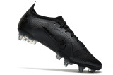 Nike Assassin 14th Generation Half Black Low Top Main Series Waterproof Knit SG Football Boots