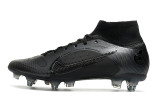 Nike Assassin 14th Generation Half Black Low Top Main Series Waterproof Knit SG Football Boots