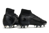 Nike Assassin 14th Generation Half Black Low Top Main Series Waterproof Knit SG Football Boots