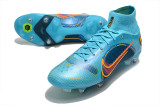Nike Assassin 14th and a Half Generation High Top Main Series Full Knitted Waterproof SG Football Boots