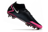 Nike Phantom GT Black Powder Waterproof Full Knit Original Sole FG Football Boots