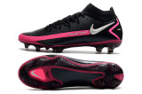 Nike Phantom GT Black Powder Waterproof Full Knit Original Sole FG Football Boots