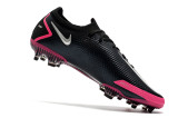 Nike Phantom GT Black Powder Waterproof Full Knit Original Sole FG Football Boots