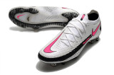 Nike Phantom GT High Top White Black Red Waterproof Full Knit Original Bottom FG Football Boots