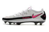Nike Phantom GT High Top White Black Red Waterproof Full Knit Original Bottom FG Football Boots