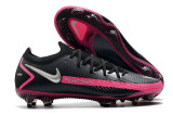 Nike Phantom GT Black Powder Waterproof Full Knit Original Sole FG Football Boots