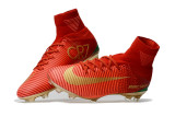 Nike Assassin Eleventh Generation Top High Top Flying Line Men's and Women's CR7 Exclusive FG Football Shoes