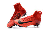 Nike Assassin Super A11 Eleventh Generation High Top Flying Line FG Nails Fire Fire Series Color FG Football Shoes