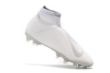 Nike Dark Souls White Full Knit Waterproof Seamless Socks FG Football Boots