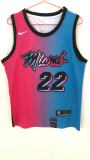 City Edition Miami Heat 22# Basketball Jersey