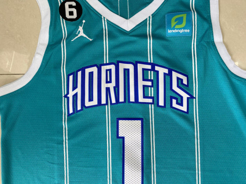 LaMelo Ball #1 Charlotte Hornets Basketball Jerseys Stitched