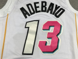 New City Edition Bam Adebayo #13 Miami Heat Basketball Jersey White