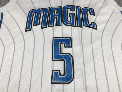 Paolo Banchero #5 Orlando Magic Basketball Jerseys Stitched White