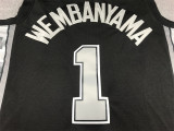 Proclamation Edition Victor Wembanyama #1 San Antonio Spurs Basketball Jerseys