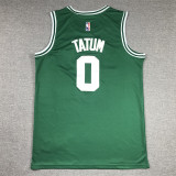 Classic Jayson Tatum #0 Boston Celtics Basketball Jerseys Stitched Green