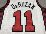 City Edition Demar DeRozan #11 Chicago Bulls Basketball Jerseys Stitched White