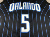 Paolo Banchero #5 Orlando Magic Basketball Jerseys Stitched Black