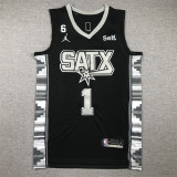 Proclamation Edition Victor Wembanyama #1 San Antonio Spurs Basketball Jerseys