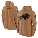 NFL Hoodie Men's American Football Sweatshirt Salute to Service Pullover Olive