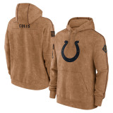 NFL Hoodie Men's American Football Sweatshirt Salute to Service Pullover Olive