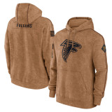 NFL Hoodie Men's American Football Sweatshirt Salute to Service Pullover Olive