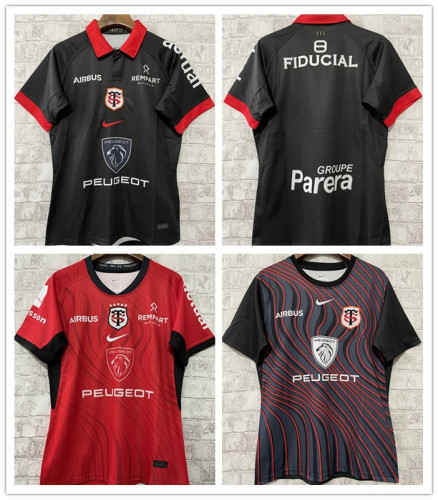 MEN's 2024 Toulouse Home / Away Shirt court RUGBY S-5XL Jersey