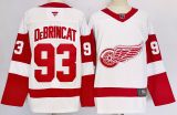 New Men's NHL Hockey Jersey Detroit Red Wings #93#5#53#88 DeBrincat/Lidstrom/Seider